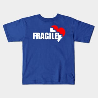 fragile heart art work by pams Kids T-Shirt